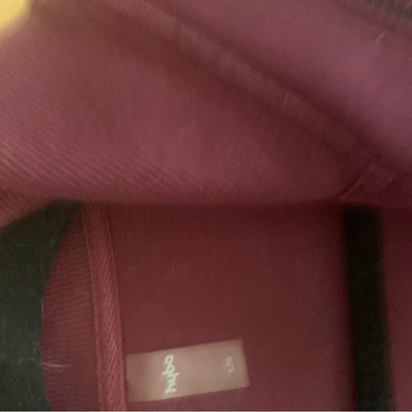 Hyba Reitmans dressy/casual jacket burgundy colour size large - Picture 4 of 4